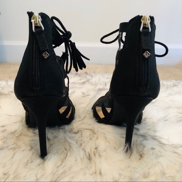 Sam & Libby Black Stiletto Heel - Picture 6 of 13